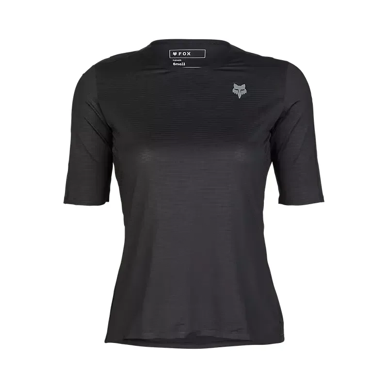 Fox Womens Flexair Ascent Jersey in Black