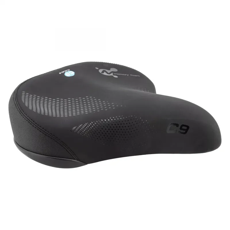 Cloud-9 Cruiser Contour Sport 10.7x10.7 Memory Foam Saddle in Black
