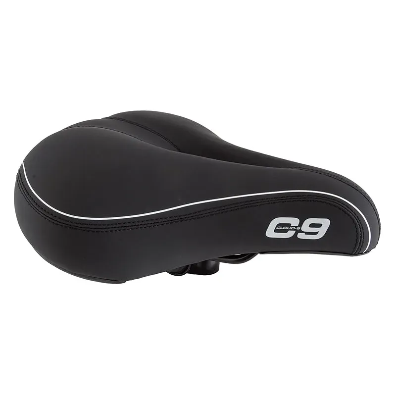 Cloud-9 Cruiser Select Airflow ES Softtouch Vinyl Saddle in Black