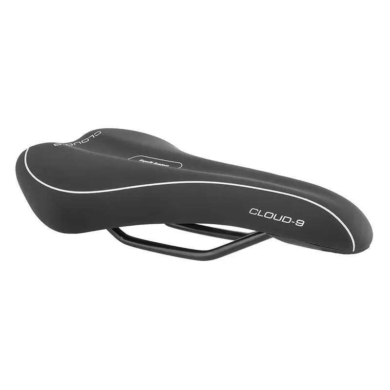 Cloud-9 Sport All-Around Soft Touch Vinyl Saddle in Black