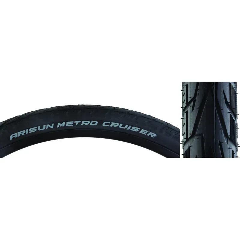 Arisun Metro Cruiser 30-tpi 700x35c Wire Tire in Black