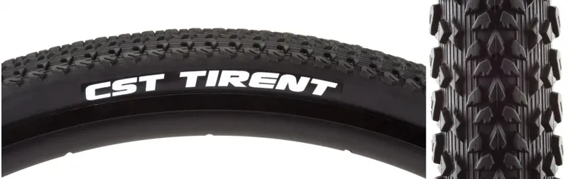 CSTP Tirent DC/EPS 700x40 Wire Tire in Black