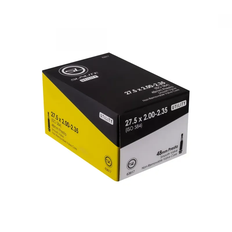 Sunlite Utilit-T Presta Valve SMTH/NRC Inner Tube - 50mm 27.5x2-2.35