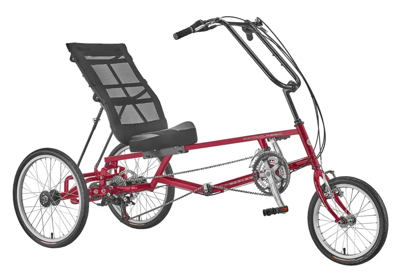 SunSeeker EZ-TriClassic SX 16/20in Tricycle in Fire Red-1