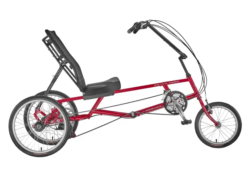 SunSeeker EZ-TriClassic SX 16/20in Tricycle in Fire Red