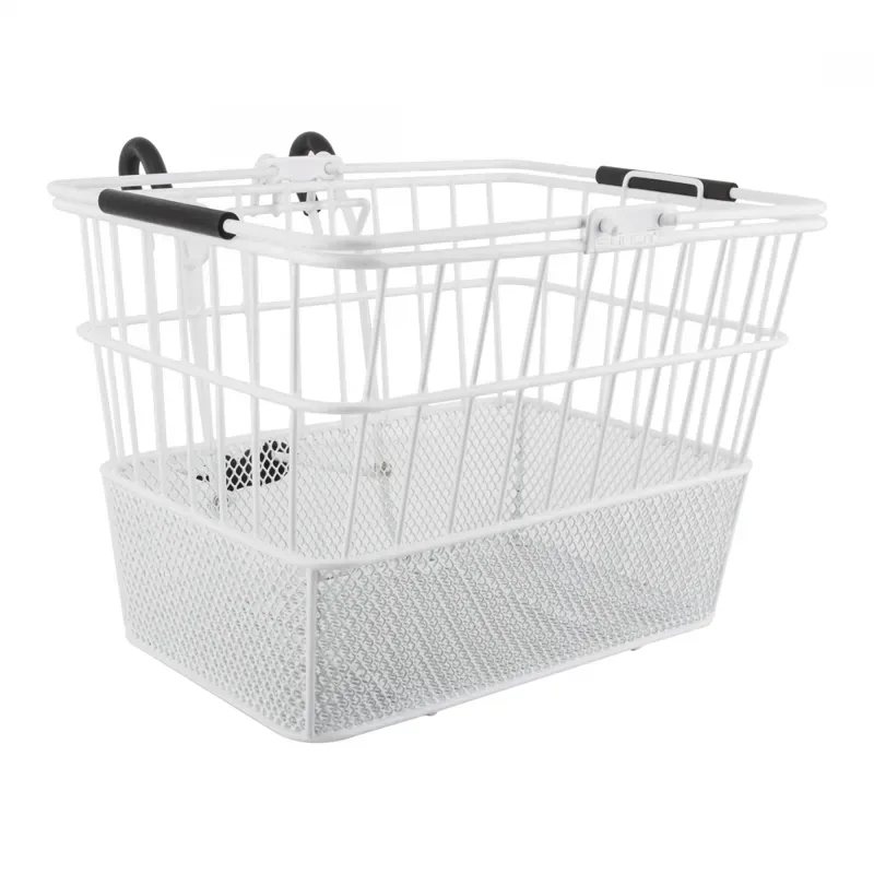 Sunlite Bicycle Basket in White