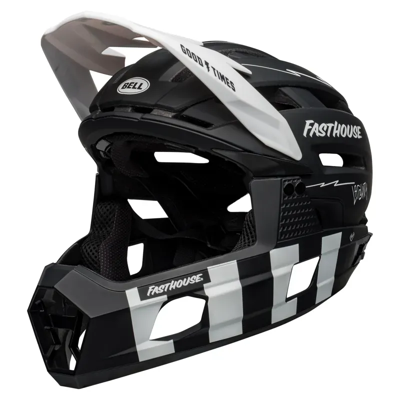 2021 Bell Super Air R Mips Mountain Bike Full Face Helmet in Black