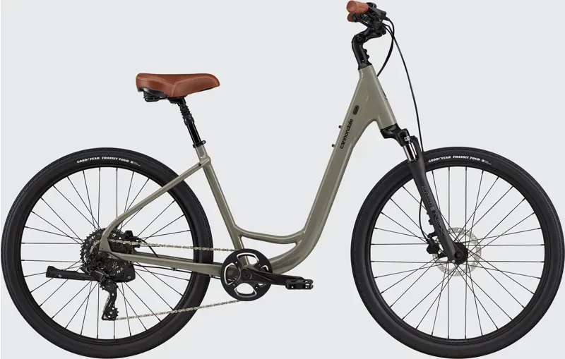 Cannondale Adventure 1 Fitness Bike in Stealth Gray