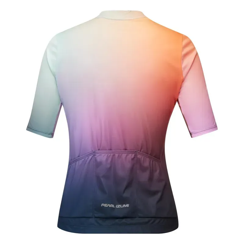 Pearl Izumi Women's Attack Short Sleeve Jersey in Melon Air Dye-1