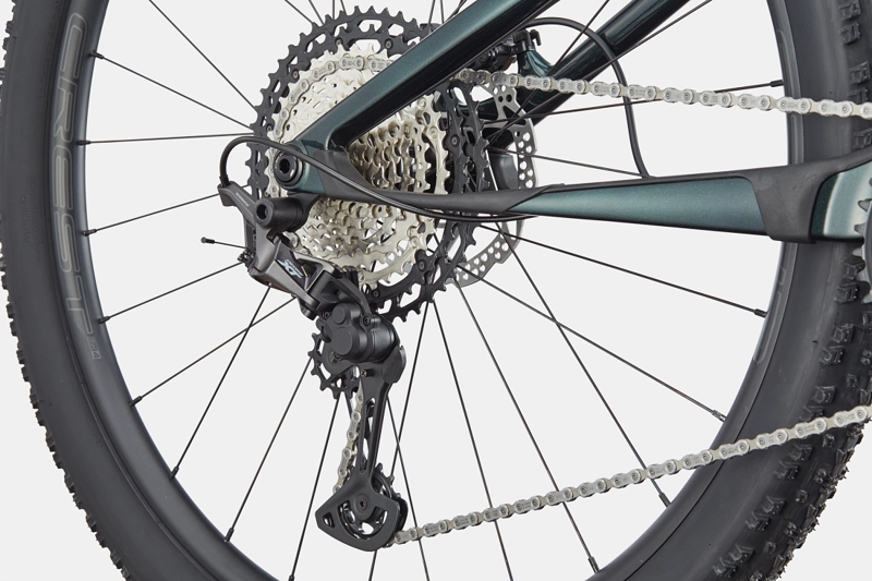 Cannondale Scalpel 3 XC Mountain Bike in Gunmetal Green-4