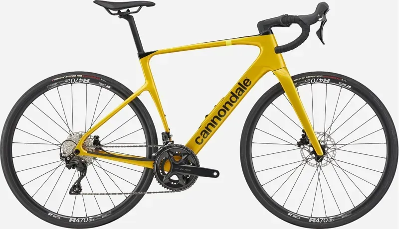 Cannondale Synapse Carbon 5 Endurance Bike in Phoenix Yellow