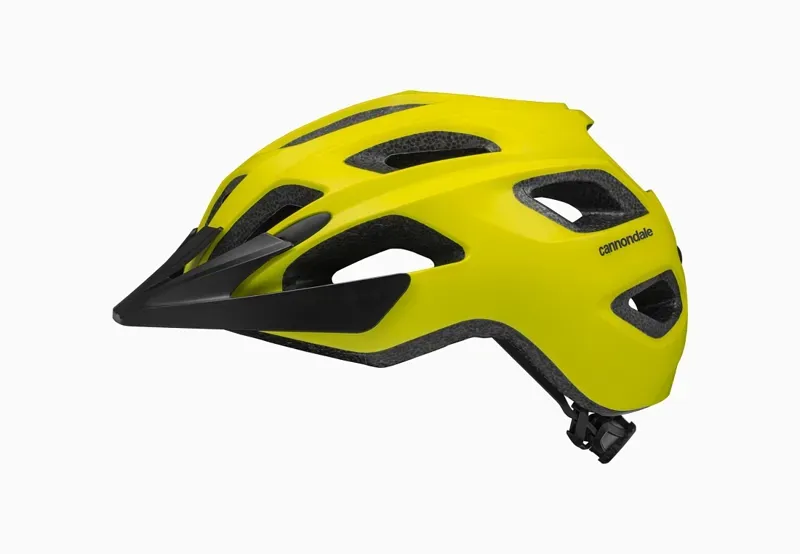 Cannondale Trail Adult Helmet in Highlighter