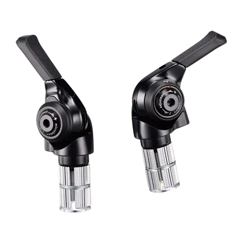 microSHIFT MTB 2/3x10 Bar End Shifters in Black