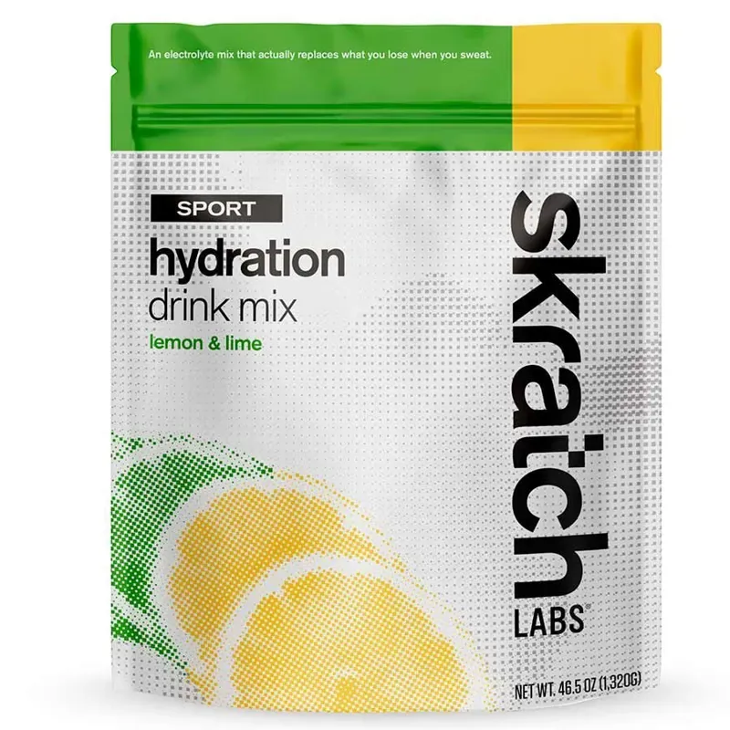 Skratch Labs Sport Hydration 60x Serving Drink Pouch in Lemon/Lime