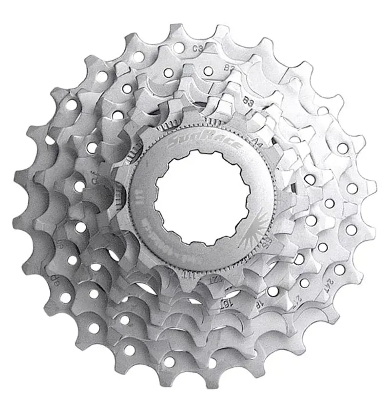 Sunrace CSR80 8-speed 12-25-tooth Cassette in Silver