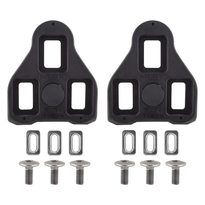 Exustar BLK1 Look Delta Fixed Pedal Cleats in Black