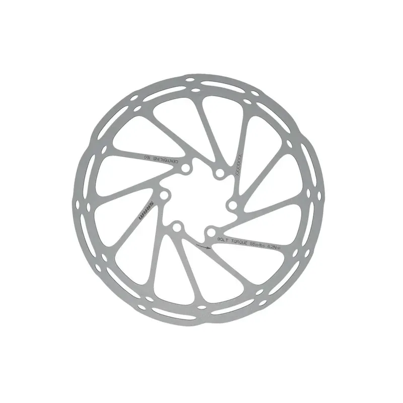 Brake Part Sram Disc Rotor 180 C-Line 6b Rounded Silver 180mm