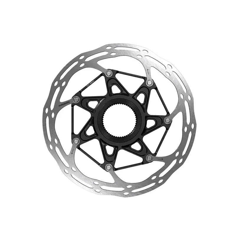 Brake Part Sram Disc Rotor 140 C-Line Cl 2-Piece Rounded Silver 140mm