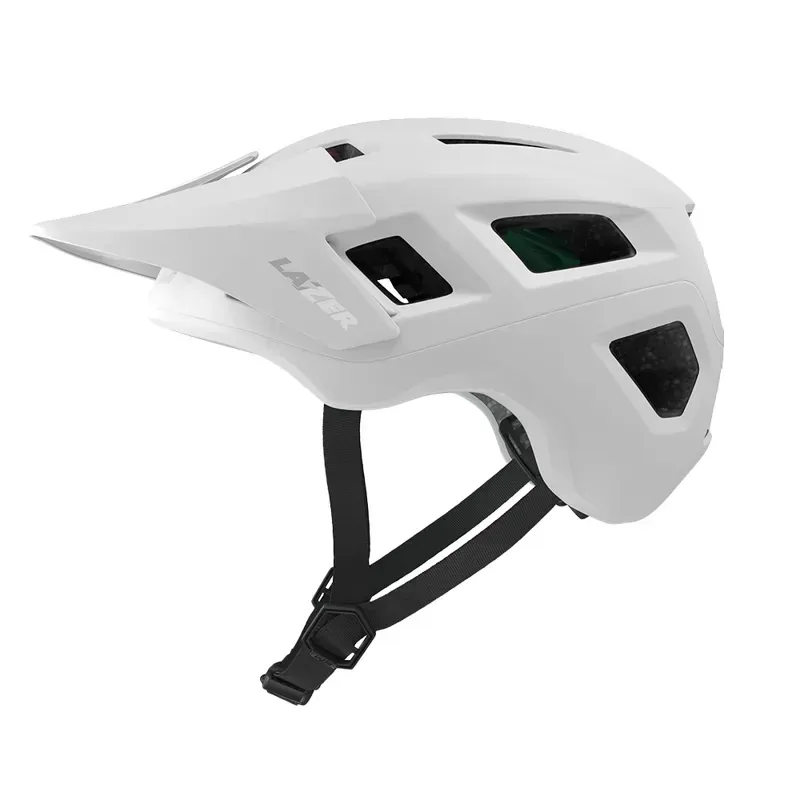 Lazer Coyote Kineticore Helmet in Full White-2