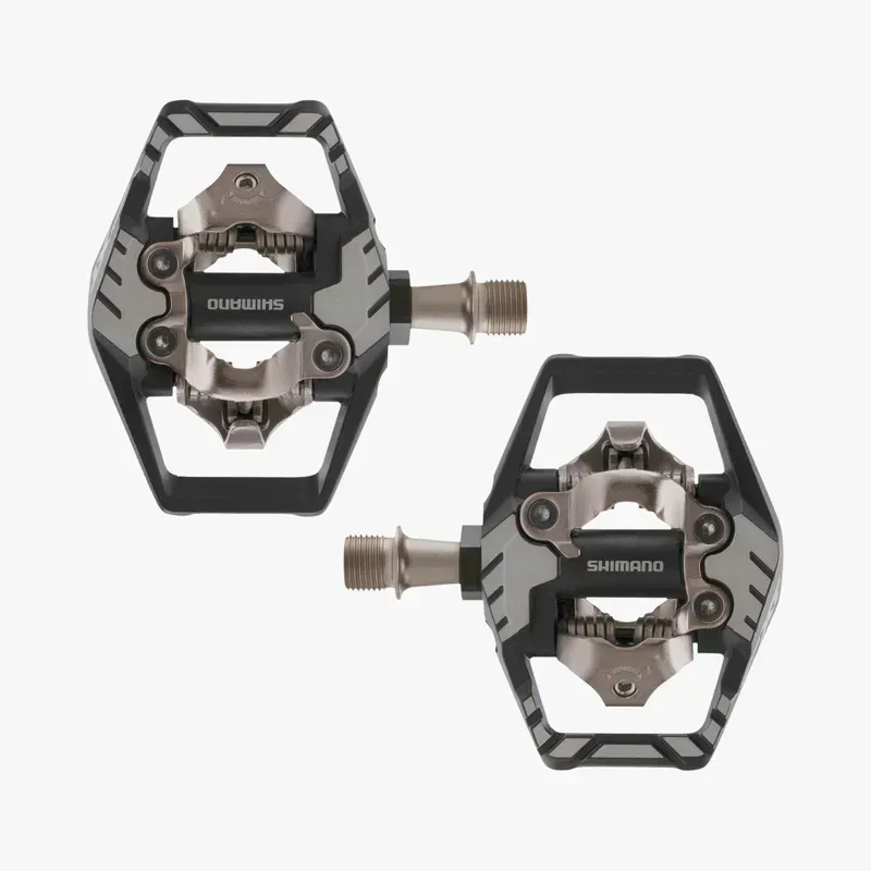 Shimano PD-M8120 DEORE XT Enduro SPD Pedals in Black/Silver-1