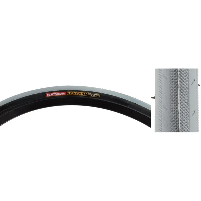 Kenda Koncept 24x1 Tire in Gray/Black
