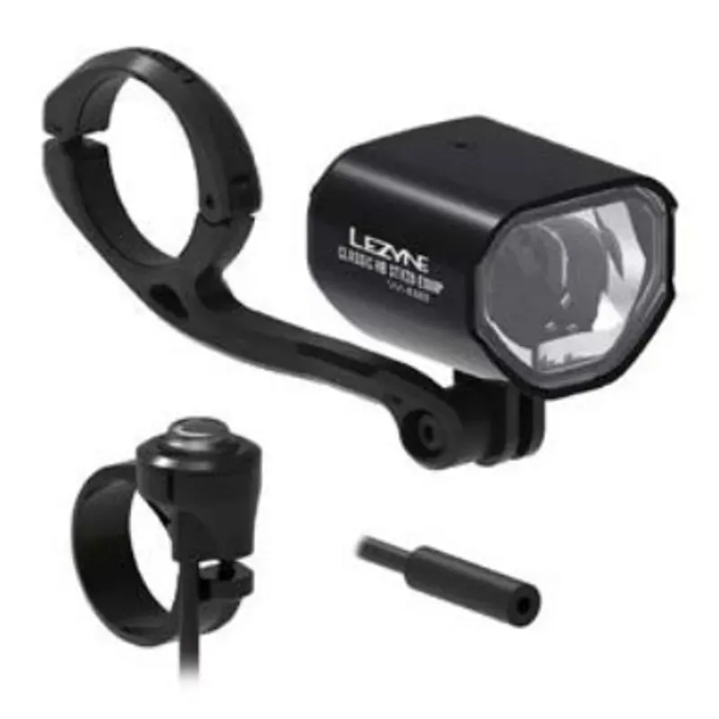 Lezyne eBike Classic HB StVZO E1000+ Front Light in Black