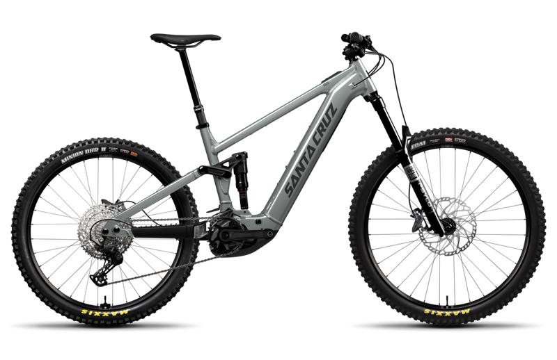 Santa Cruz Vala AL Deore E-Bike Mountain - Medium - Lunar Gray