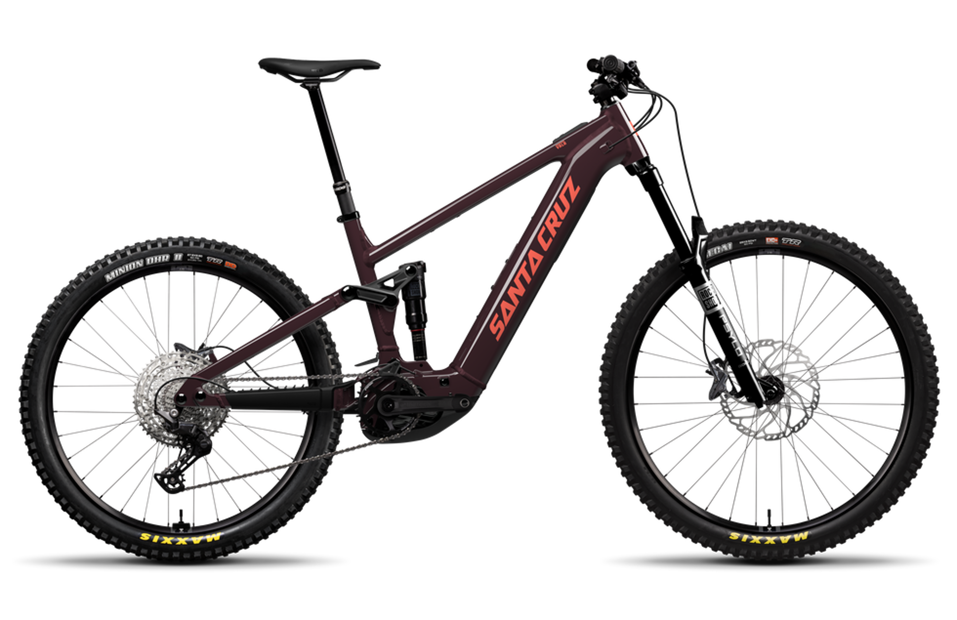Santa Cruz Vala AL Deore E-Bike Mountain - Large - Purple