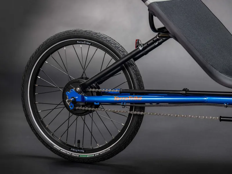 TerraTrike Rouge E+ - City Blue-2