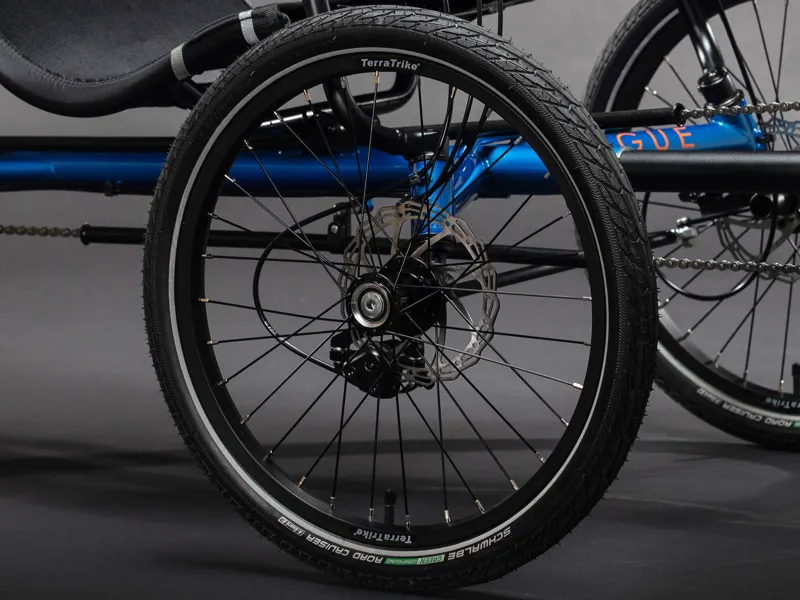 TerraTrike Rouge E+ - City Blue-3