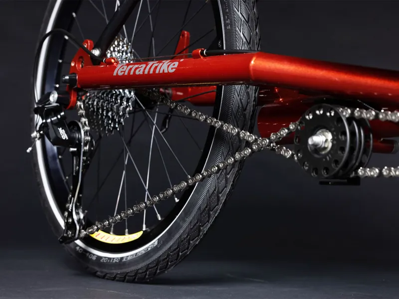 TerraTrike Tandem Pro - Sparkle Copper-6