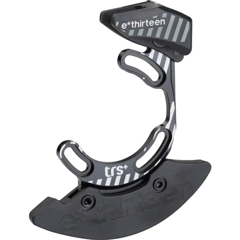 EThirteen TRS Chain Guide with Compact Slider and Bash Guard in Black