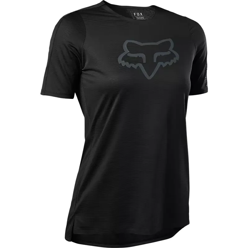 Fox Racing Flexair SS Jersey in Black