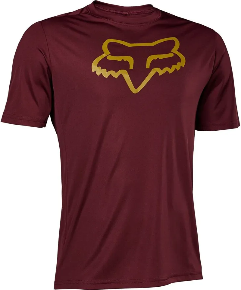 Fox Racing Ranger SS Jersey in Dark Maroon