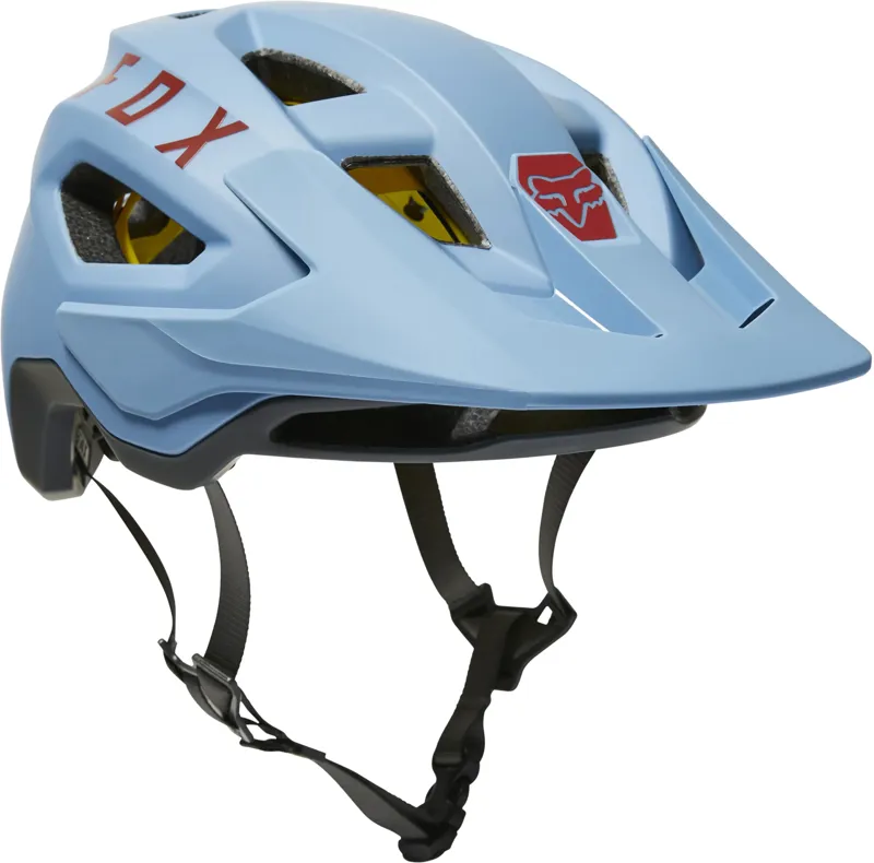 Fox Racing Speedframe Helmet in Dust Blue