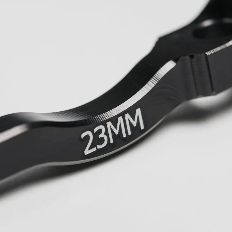 North Shore Billet Brake Adaptor +23mm 180 Post Mount to 203mm Rotor in Black