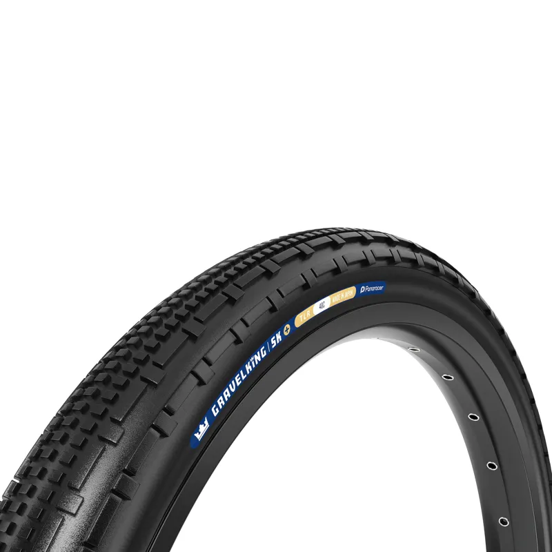 Panaracer GravelKing SK Plus Tire 700 x 45 Tubeless Folding in Black