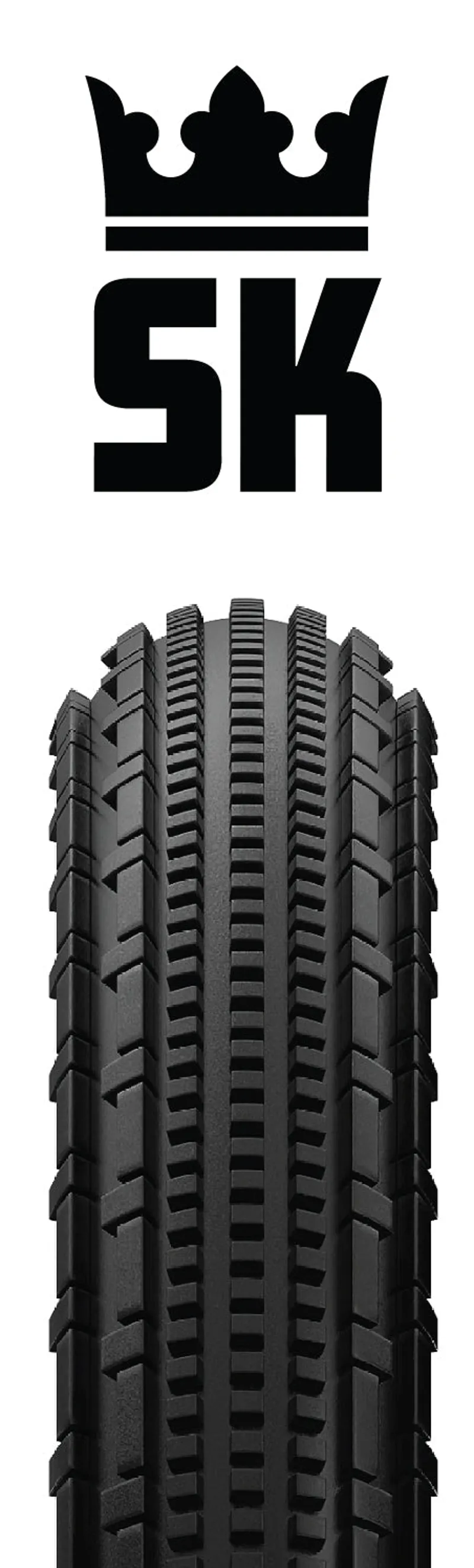Panaracer GravelKing SK Plus Tire 700 x 45 Tubeless Folding in Black-2