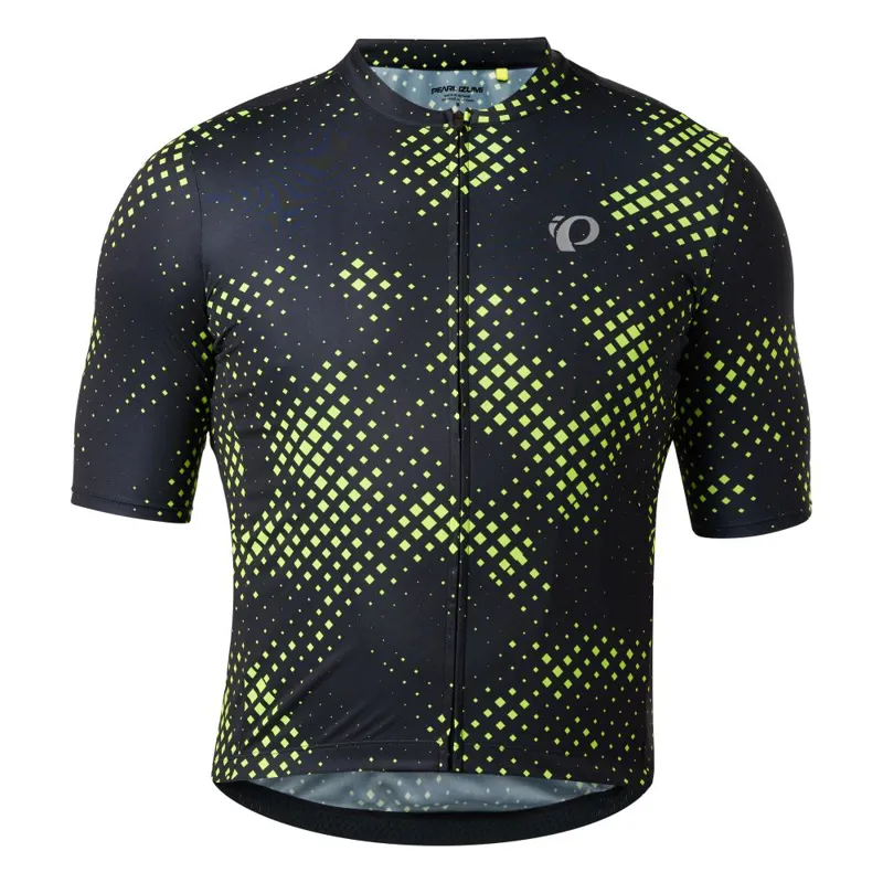 Pearl Izumi Attack Short Sleeve Jersey in Black/SY