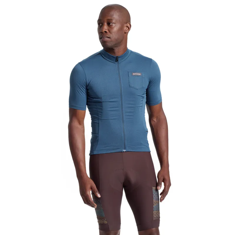 Pearl Izumi Expedition Jersey in Mystic Blue-3