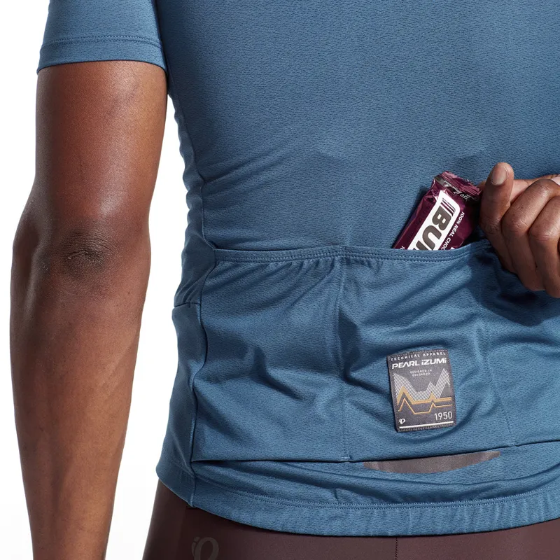 Pearl Izumi Expedition Jersey in Mystic Blue-6