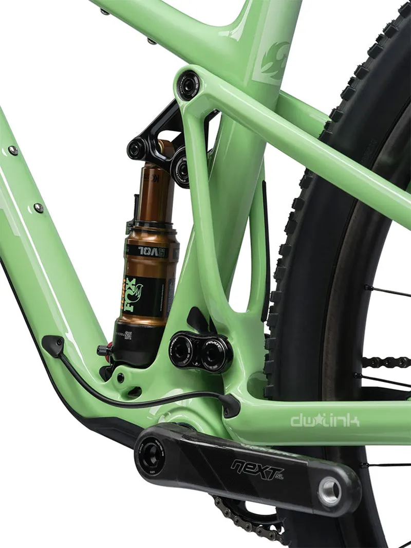 Pivot Mach 4 SL Ride GX/X01 with 29 Alloy Wheels in Sea Foam Green-2