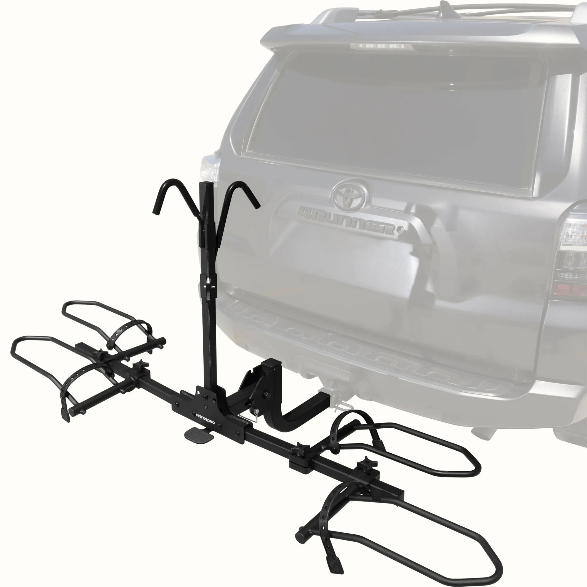 Retrospec Bike Rack Retrospec Endeavor Tray Hitch Mount Car E-Bike Rack
