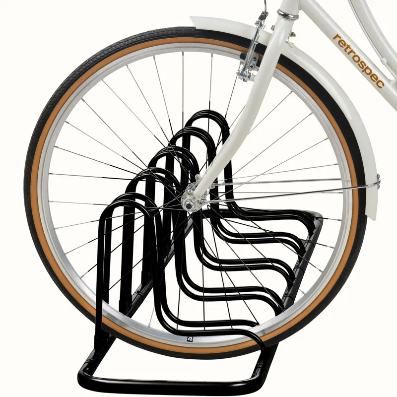 Retrospec Stash 5 Bike Storage Rack in Black-4