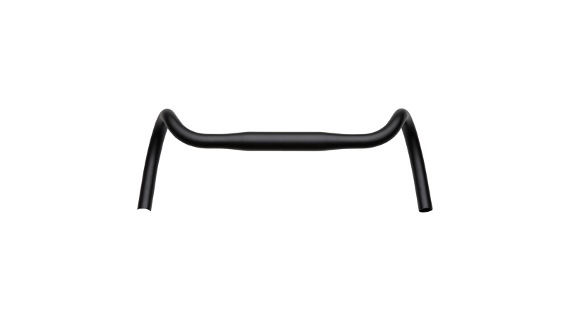 Salsa Cowchipper Drop Handlebar 38cm Aluminum in Black-1