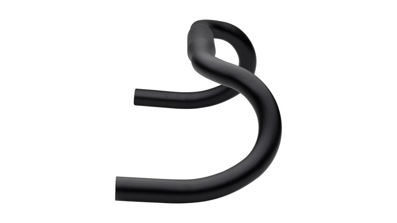Salsa Cowchipper Drop Handlebar 38cm Aluminum in Black-2