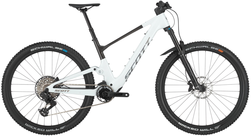 Scott Lumen 905 Electric Bike in Cumulus White/ Carbon Black