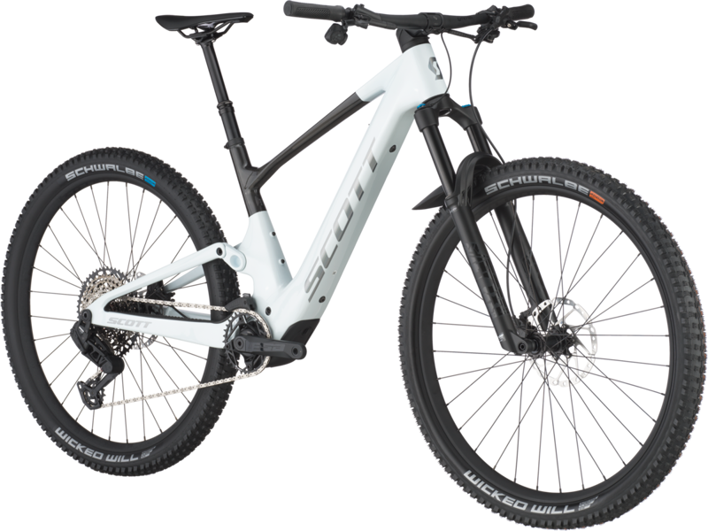 Scott Lumen 905 Electric Bike in Cumulus White/ Carbon Black-1