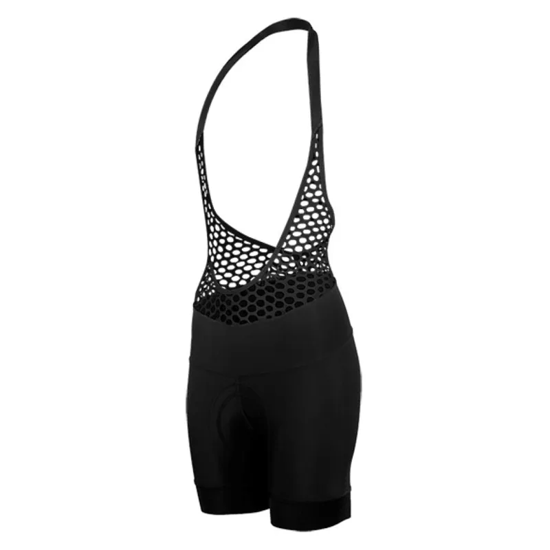 Shebeest Petunia Bib Short in Black-1