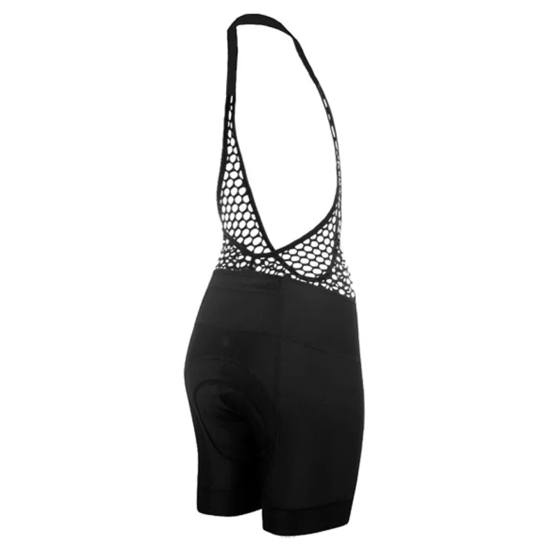 Shebeest Petunia Bib Short in Black-2